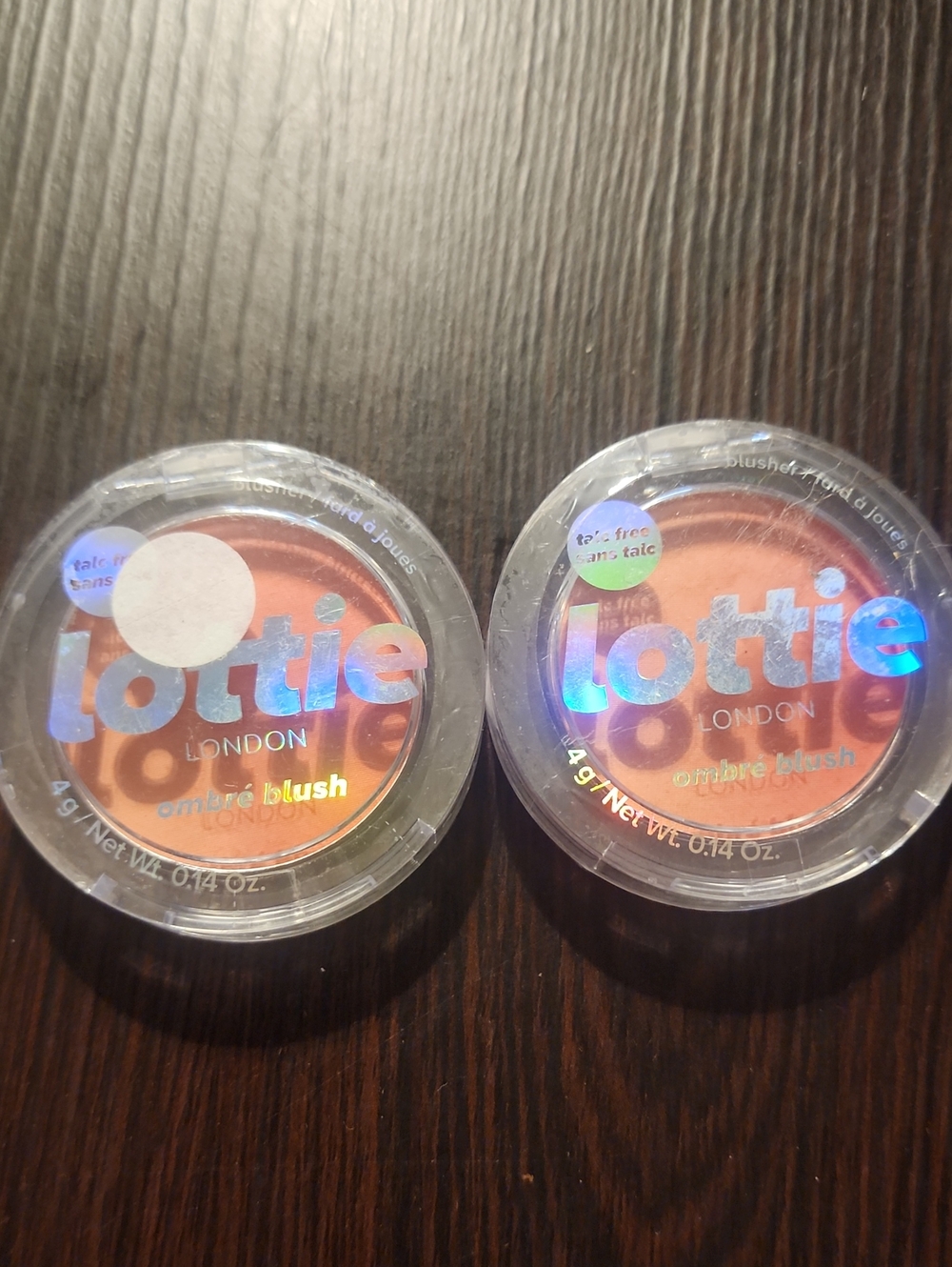 Lottie London Ombre Blush — Peach & Pink Duo